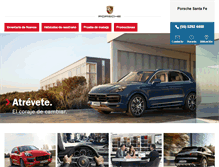 Tablet Screenshot of porsche-santafe.com